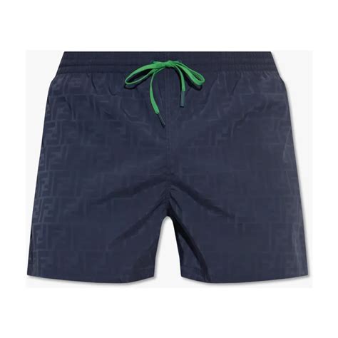 fendi badehose schwarz|Men's Designer Fendi Swimwear .